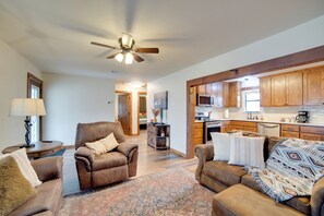 TV - Porch + Fire Pit: Ranch Retreat in Blue Ridge! (Blue Ridge)