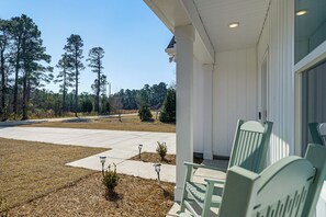 Terrace/patio - 4 Mi to Surf City Beaches! Family Coastal Retreat (Hampstead)
