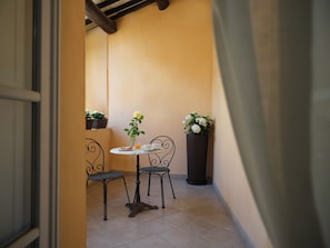 Double Room, Terrace, Courtyard View | View from room