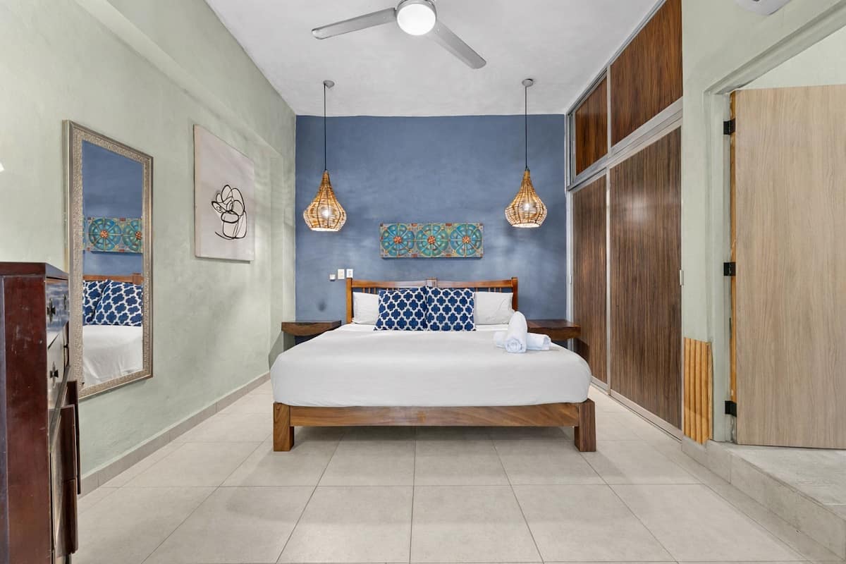 豪華公寓 | 高級寢具、羽絨被、舒適加層、獨特裝潢