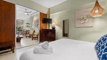 Deluxe-Apartment, 1 Doppelbett und Schlafsofa, Nichtraucher, Stadtblick