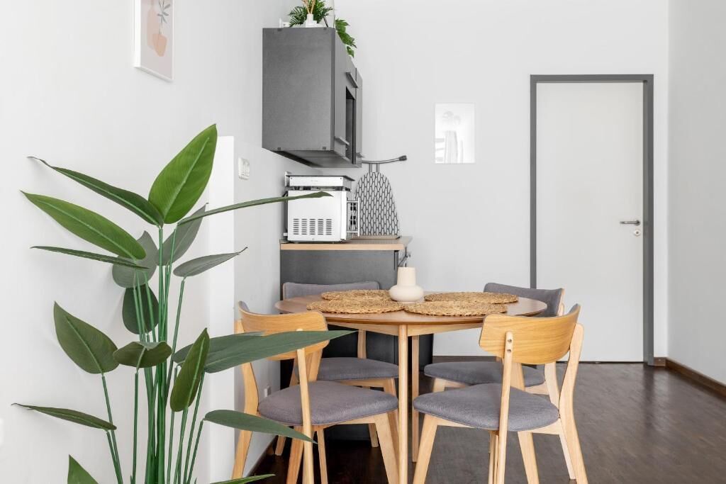 Apartment, 1 Queen-Bett und Schlafsofa, Küche | Speisen