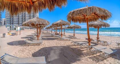 Beachfront Bliss: Ocean View 3BR at Las Palomas with Pool, Beach Access, & Golf