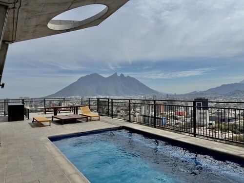 Loft Céntrico con Piscina, Gym y Vistas