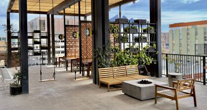 Loft en centro de Monterrey | alberca, cowork, gym