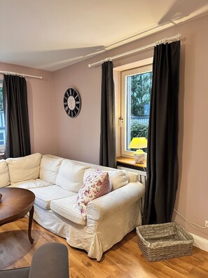 Living area - Our fairytale house in Braunlage vacation apartment Frau Holle (Braunlage)
