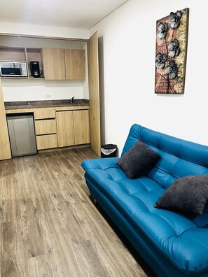 Habitación doble superior | Zona de estar