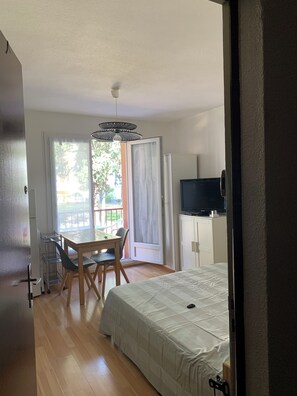 Iron/ironing board, WiFi, bed sheets - 2-star studio, 5 minutes' walk from the town center and thermal baths (Amélie-les-Bains-Palalda)