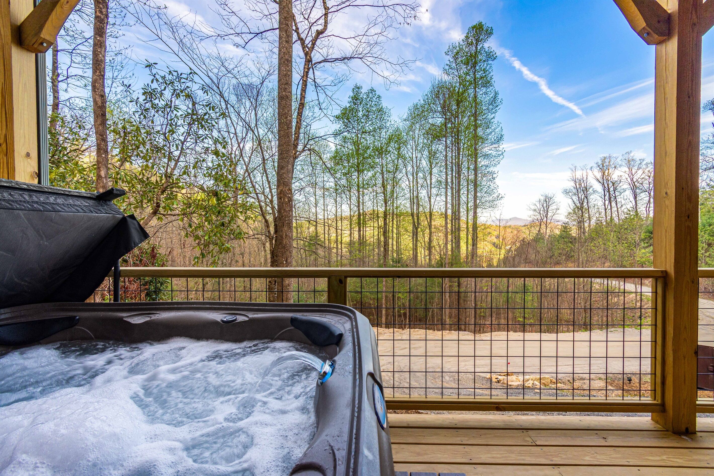 Bain à remous extérieur