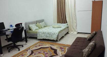 Wonderful 3-bedroom apartment with AC in vibrant Muscat. Fast net 10 min Airport