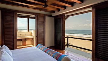 Premium bedding, individually decorated, individually furnished