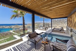 Terrace/patio - Tropicana Hotel (Mykonos)