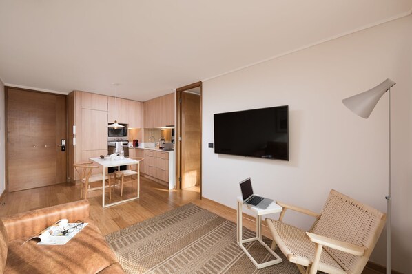 Living area - Zip Apartments (Santiago)
