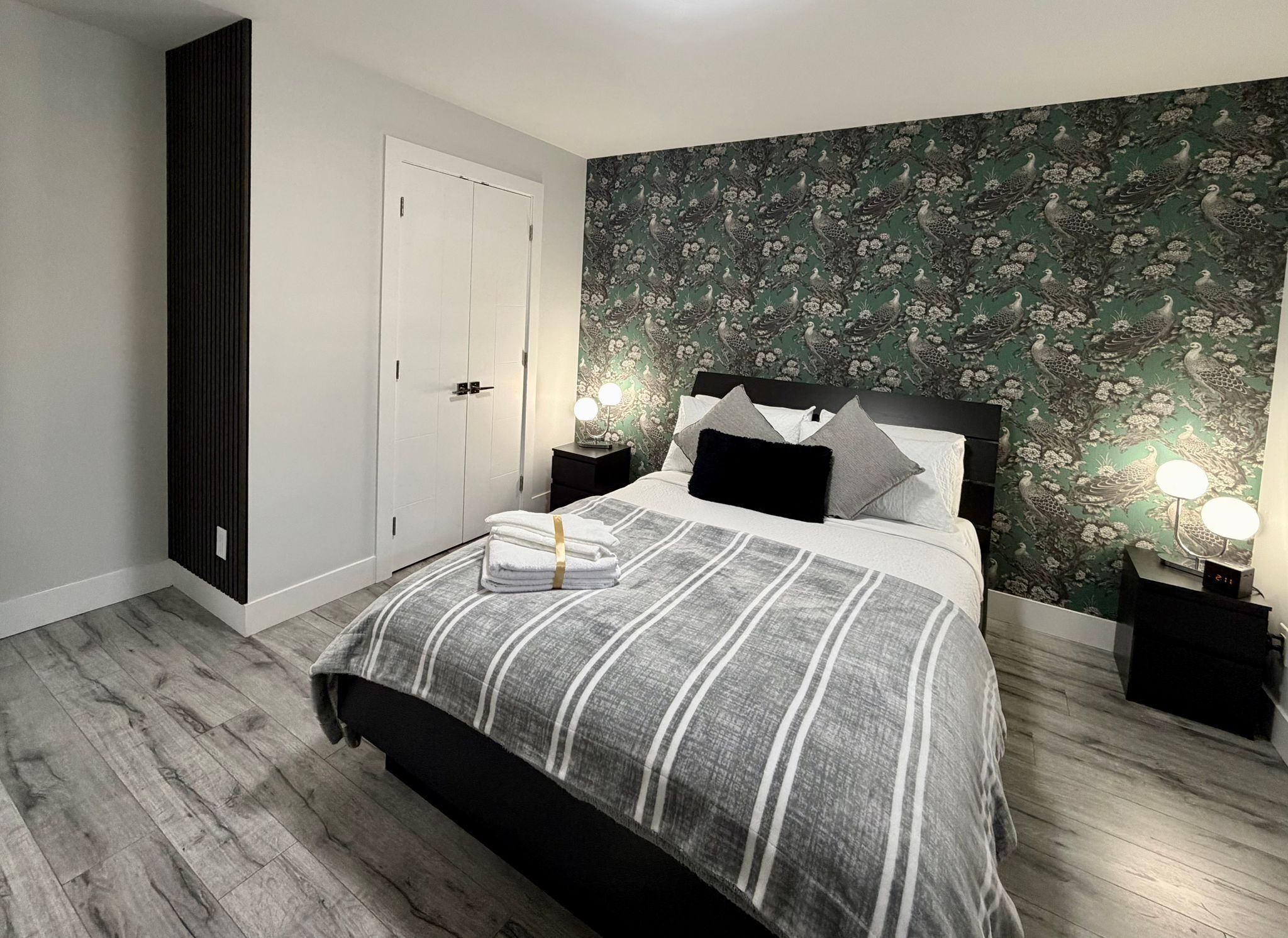 Desk, iron/ironing board, travel crib, free WiFi