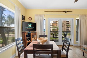 Dining - New! Crystal Beach Gem! Ocean View • Steps to Gulf • Caribbean Dunes 218 (Destin)