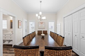 Dining - Luxury Home w/ Pool, Game Room, & Golf Cart – Steps to Beach! (Destin)