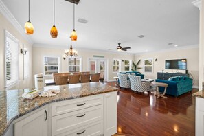 Interior - Dolphin Retreat | Pool, Golf Cart, Guest House & Steps to Beach! Pet Friendly! (Destin)