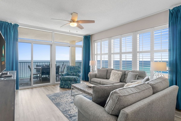 Welcome to gorgeous views from the living room sofa!