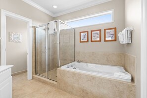 Shower, hair dryer, towels - Close to Beach~Golf Cart! Pet Friendly Home! Pool! Destiny West (Destin)