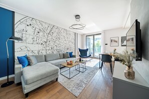 Living area - Relax in Gdynia's heart - comfortable & beach-close (Gdynia)