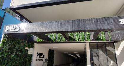 Plus Portão Apartment with balcony, Shopping, Gym