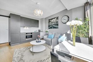 Living area - Forenom Apartments Carl Berners Plass (Oslo)