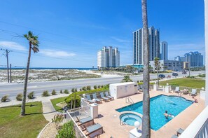 A heated pool - The East Beach Classic | Ground Floor Convenience (Gulf Shores)