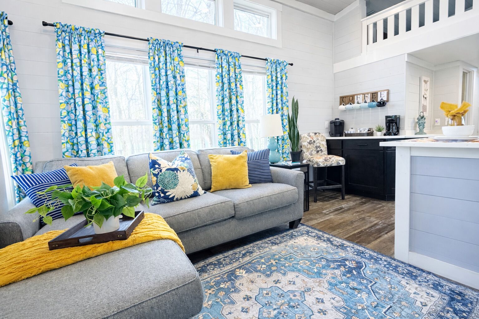 TV connectée, cheminée