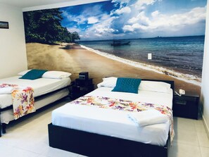 1 bedroom, iron/ironing board, Internet, bed sheets - SkyLaguito Ocean View 20 - Hilton District (Cartagea)