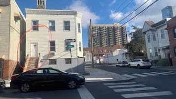 Parkering på området