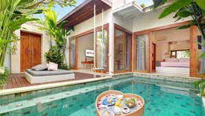 Terrace/patio - The Jimbaran Beach Villa by Ini Vie Hospitality (Jimbaran)