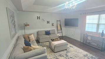 Smart TV, video games, stereo