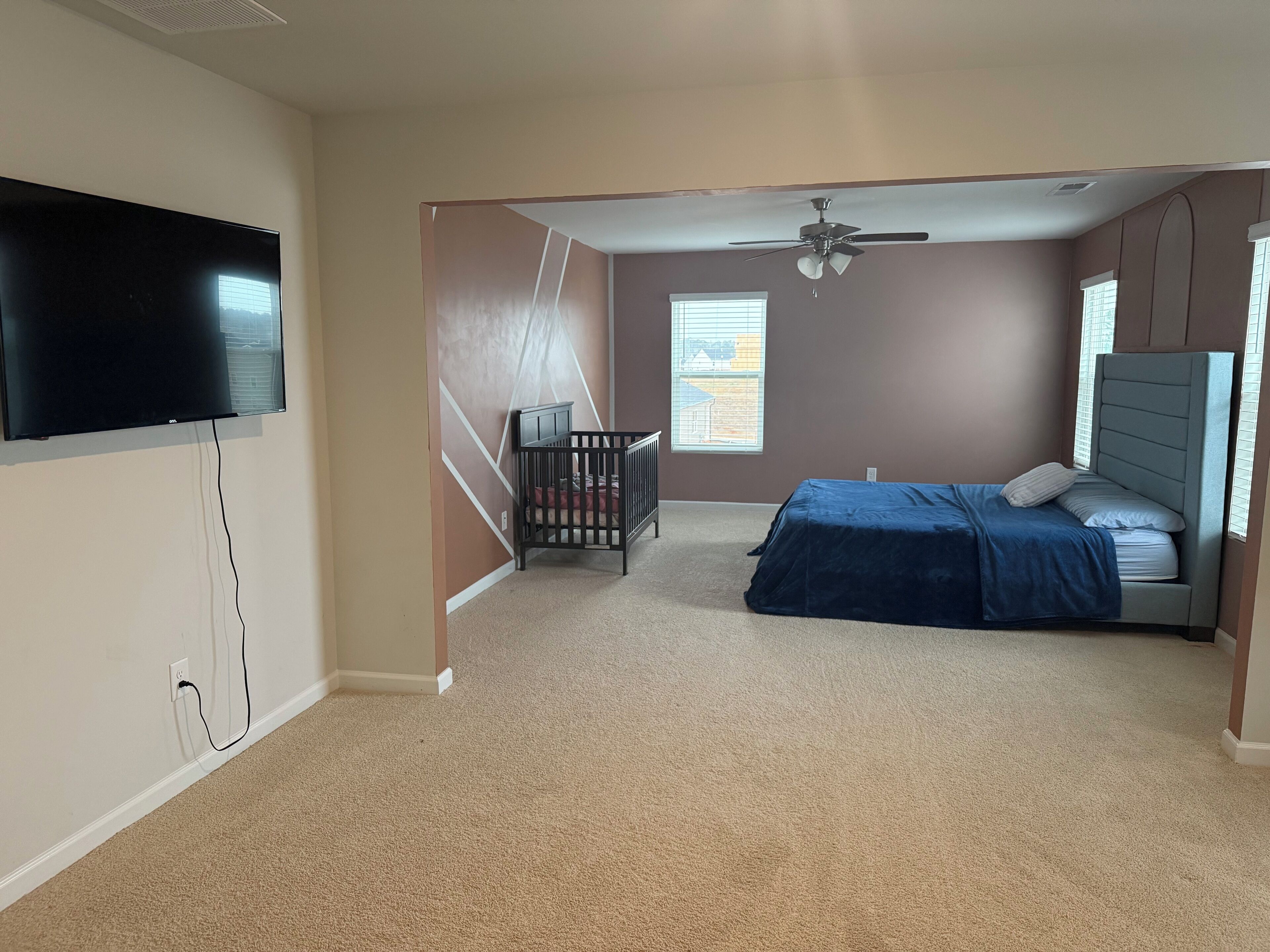 4 chambres, fer et planche à repasser, Wi-Fi, draps fournis