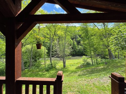 cozy one-bed, one-bath cabin in Galeton, PA. Pine Creek within walking distance