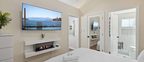 1 chambre, bureau, fer et planche Ă repasser, lit parapluie