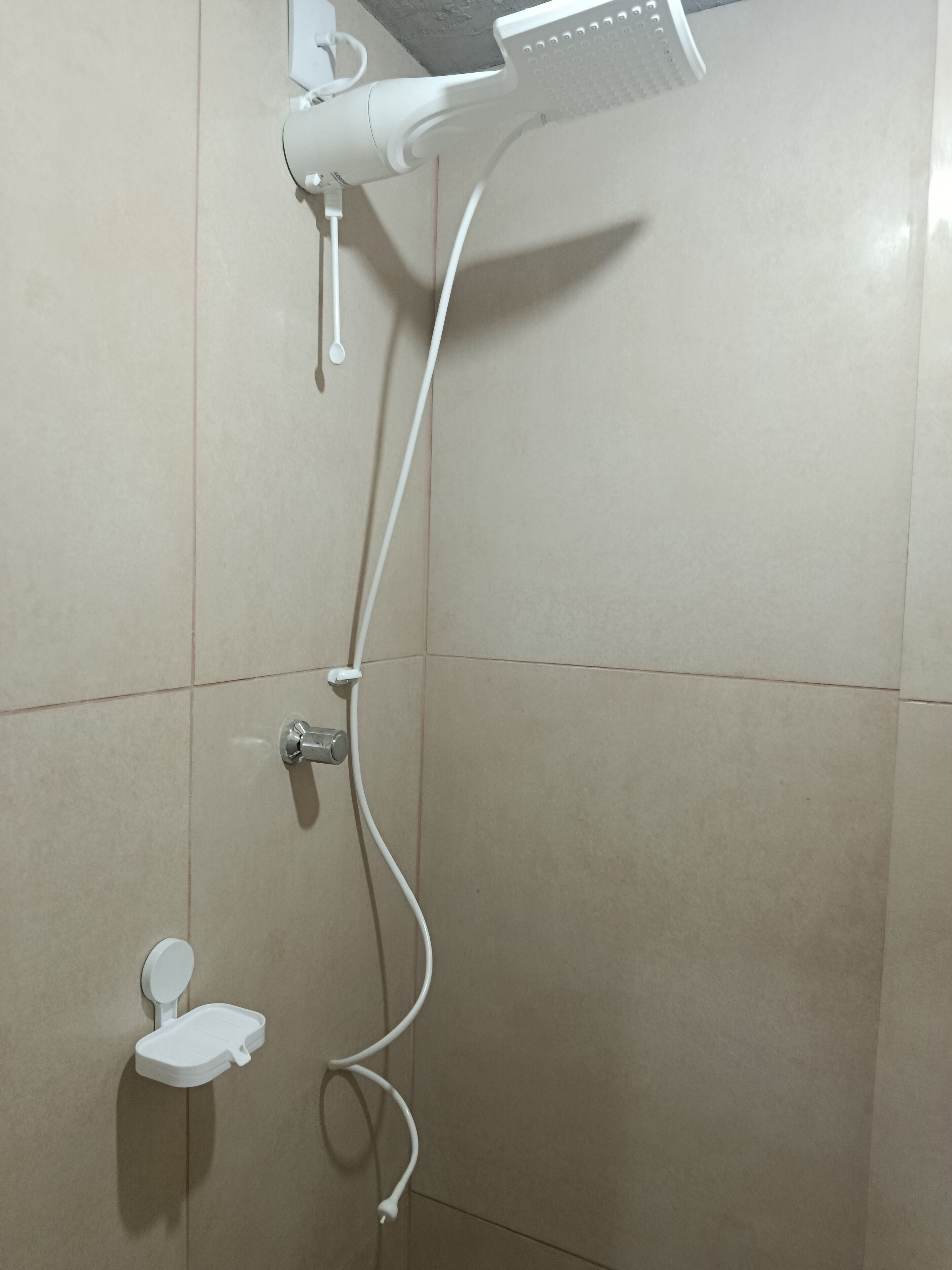 Toalhas de banho, sabonete, papel higiênico 