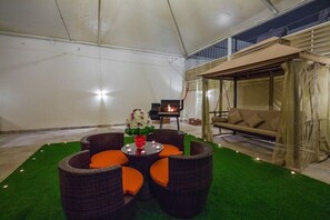 Overnattingsstedets uteområder