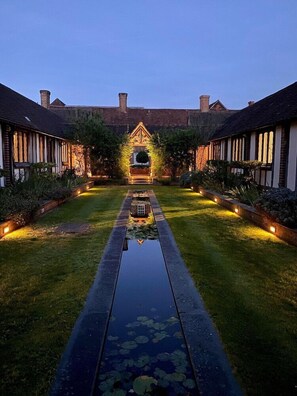 A szálláshely külső területei