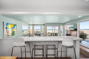 Dining - Beachfront Living with Patio and Views (Newport Beach)