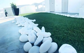 Overnatningsstedets område