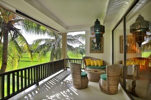Terrace/patio - Green Field Hotel And Bungalow (Ubud)