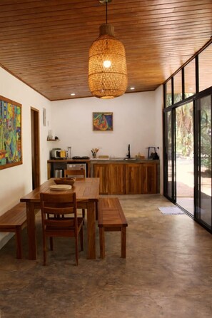 Dining - HAPPY CAMP | 2 JUNGLE HOMES W/POOL IN NOSARA (Nosara)