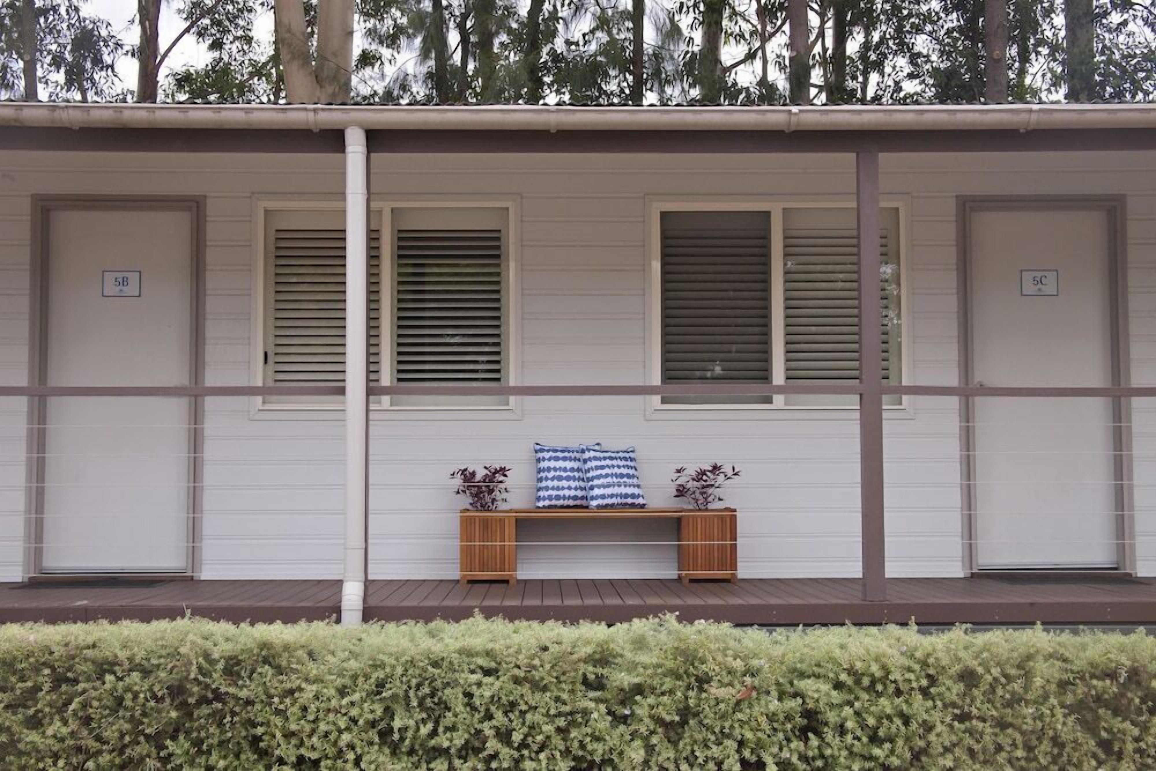 تفاصيل الفندق من الخارج