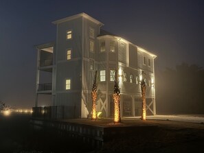 Exterior - "Once Upon a Tide" a 4 Bedroom, 4.5 Bathroom, ICW Home, with a Private Pool, Elevator, and Dock (Holden Beach)