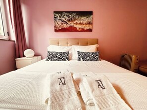 1 室のベッドルーム、アイロン / アイロン台、WiFi、ベッドシーツ