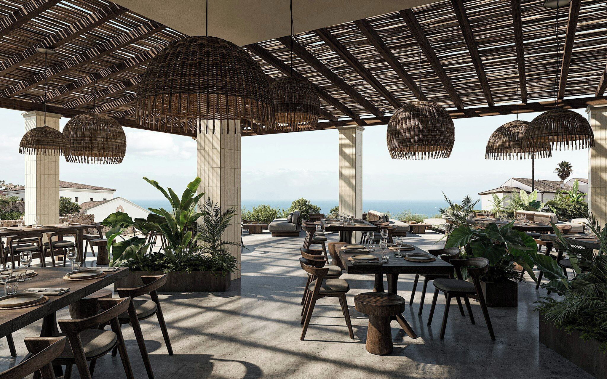 Restaurante al aire libre