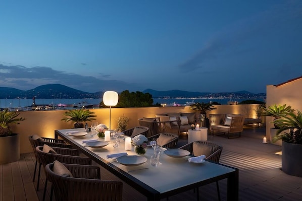 Udendørs spisemuligheder