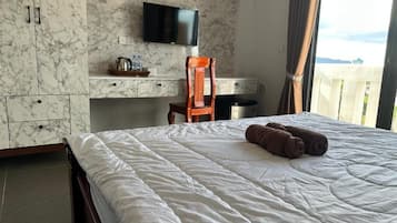 Leilighet, balkong | Skrivebord for bærbar PC og wi-fi (inkludert)