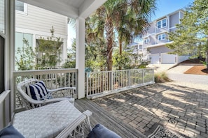 Terrace/patio - Sand Star Oasis near beaches of 30A (Santa Rosa Beach)