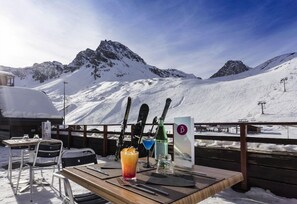 Outdoor dining - Hotel Tignes Le Diva - Winter (Tignes)